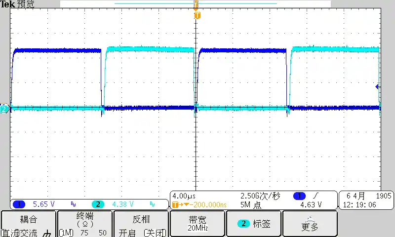 LLC驱动波形图