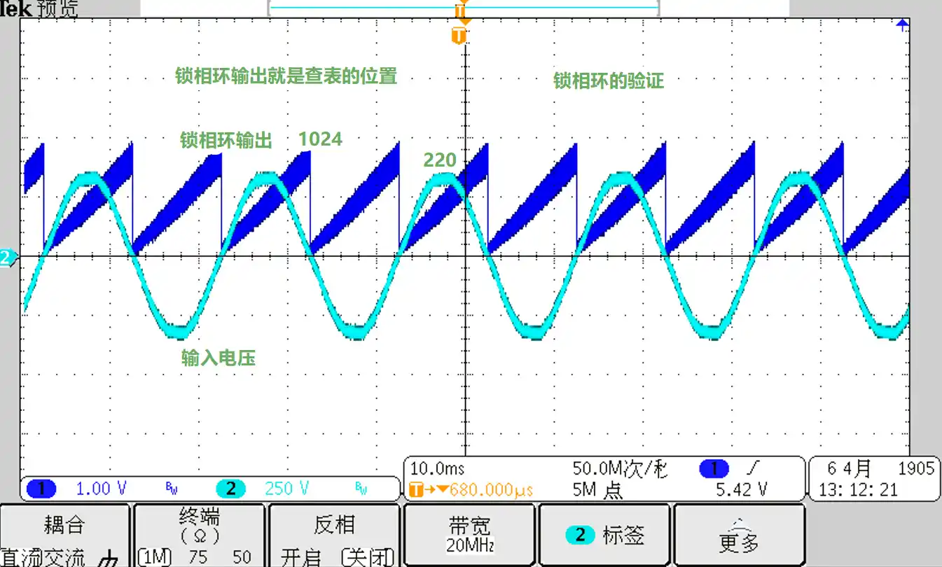 锁相环的验证